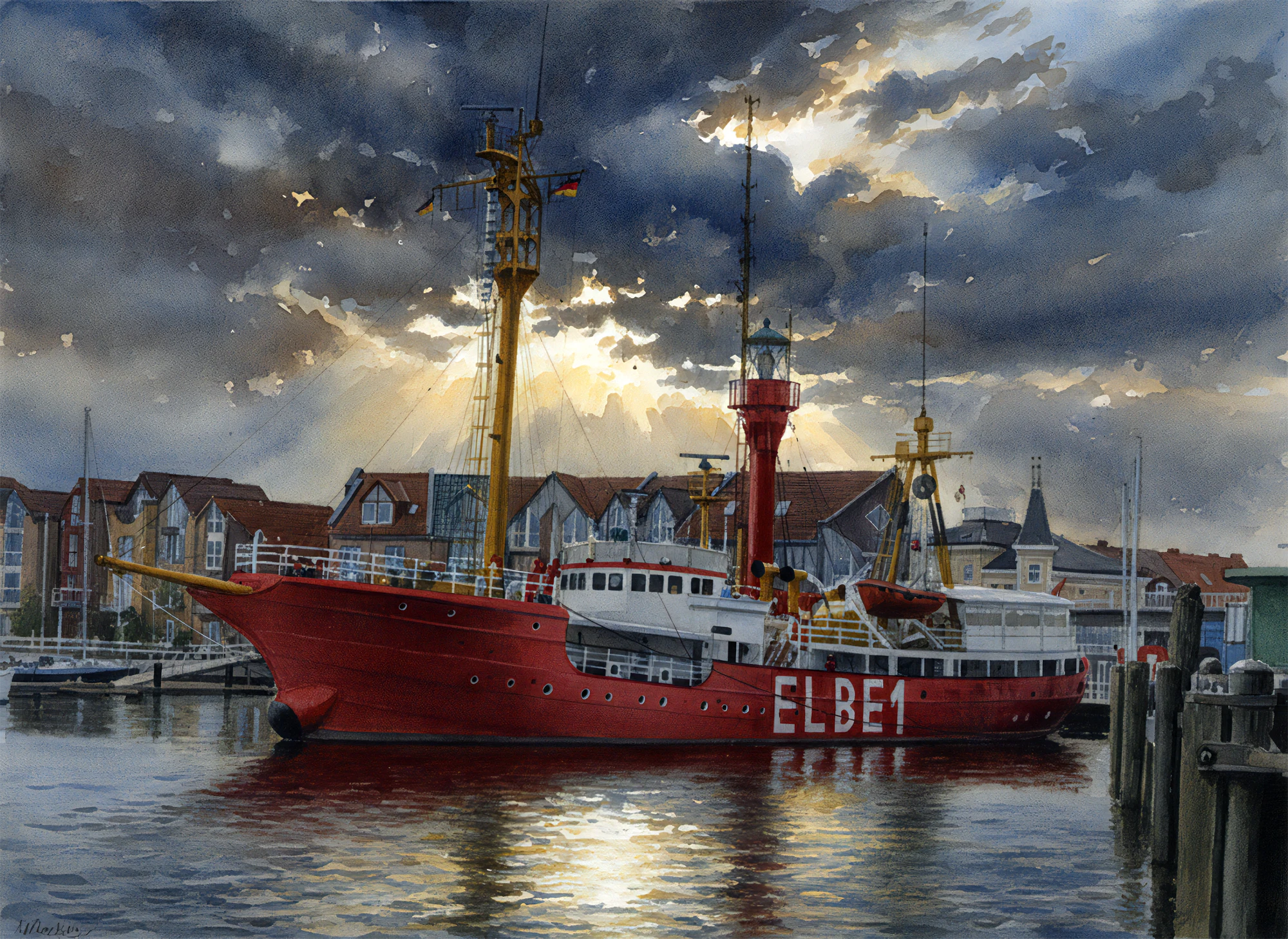 Feuerschiff Elbe 1